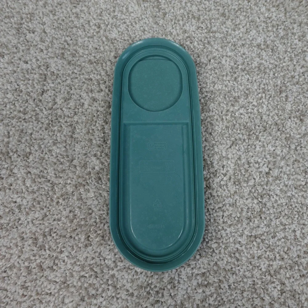 Anchor Hocking Replacement Lid Size R Teal Green Flip Top Pour Spout SB49-14‎